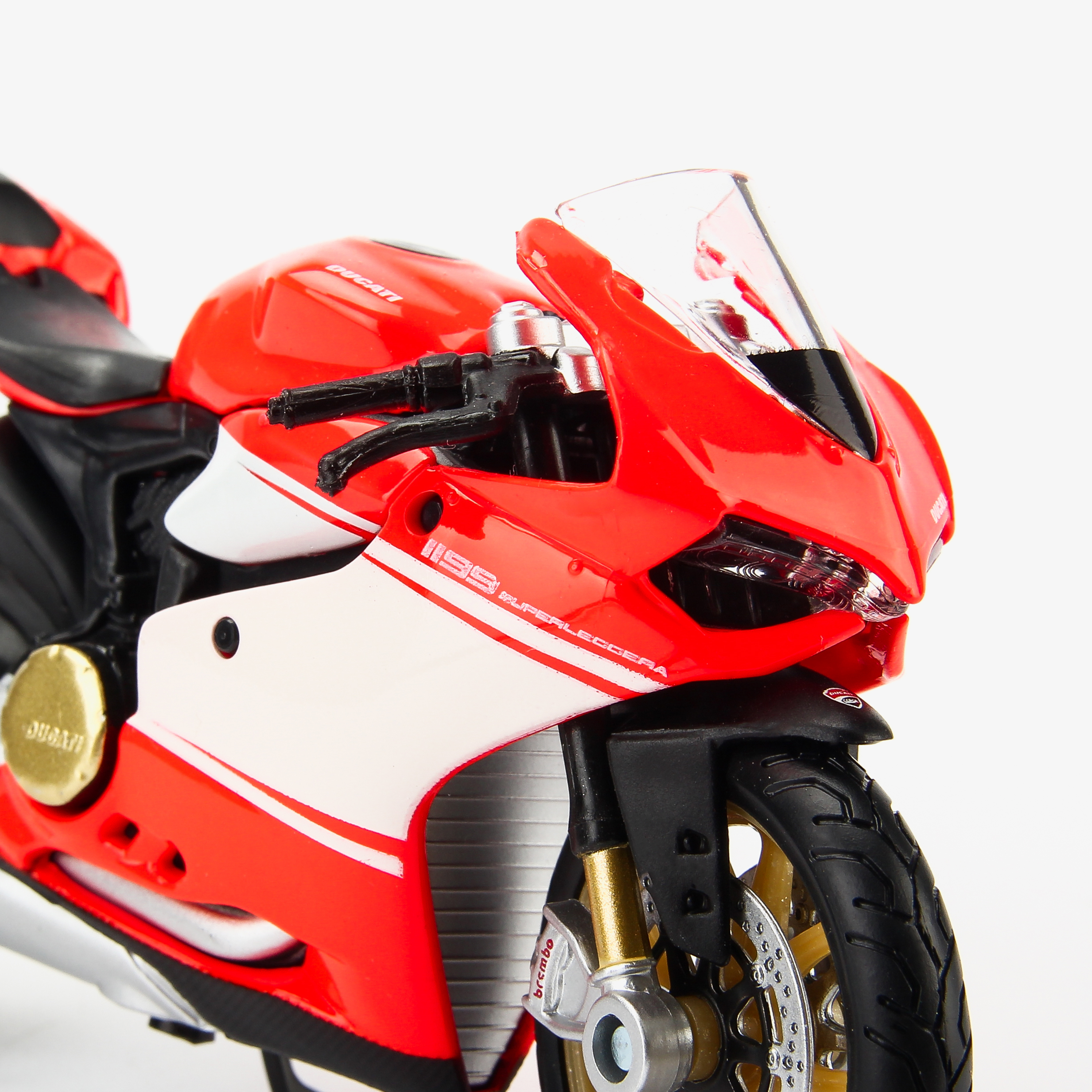 Mô hình xe mô tô Ducati 1199 Superleggra Fluorescent 1:18 Maisto  20-13100