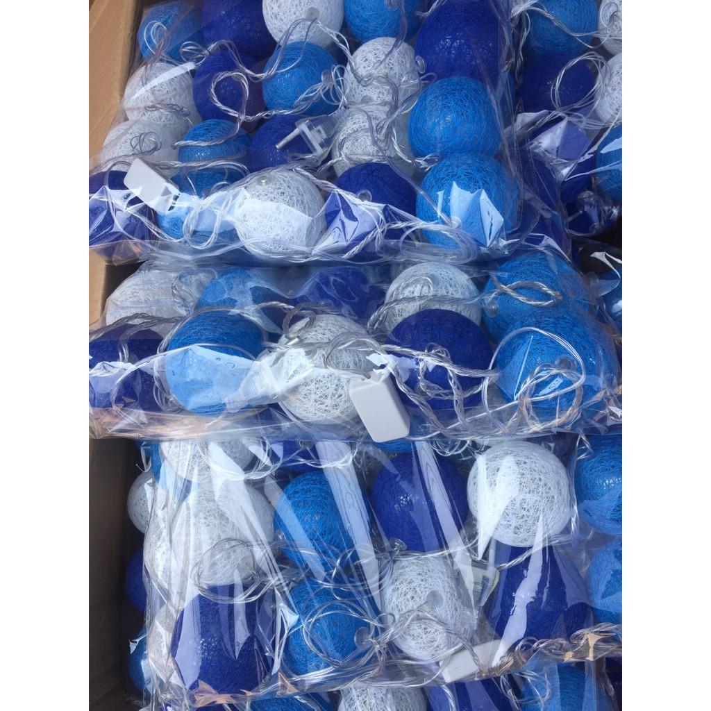 PVN9551 Bộ dây đèn 20 bóng led nháy trang trí hình quả bóng T2