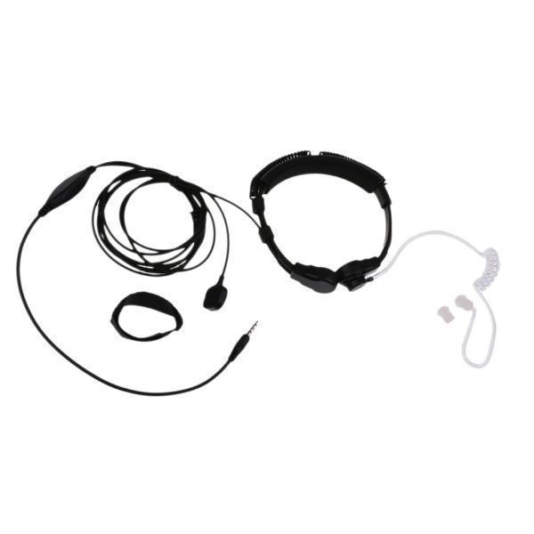 2x 2 in 1 Headphones 3.5mm Connectors Universal Compatibility Black