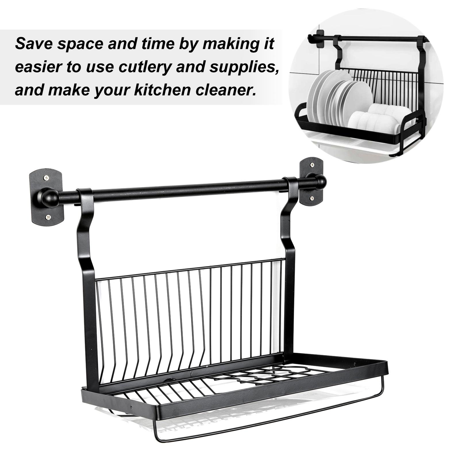 Giá để bát đĩa trên bồn rửa kệ đựng bát đĩa bằng thép không gỉ