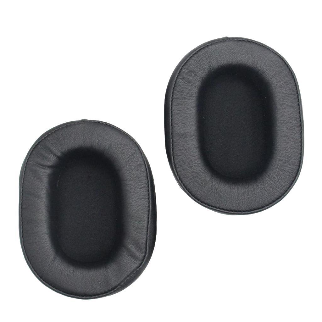 Replacement Ear Pads Cushions For ATH-MSR7 Headphones black