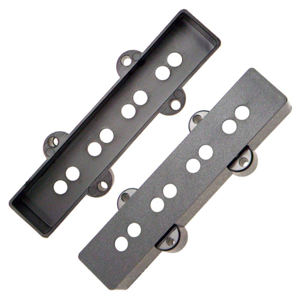 2-4pack Open Holes 4 String Pickup Covers for JB Style Guitar Jazz Bass