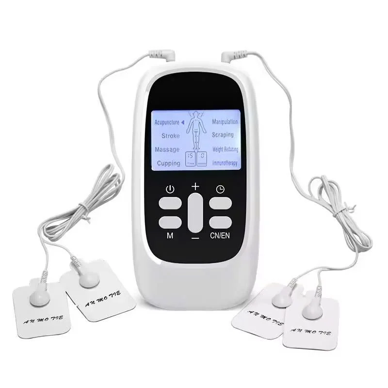 Máy Massage Xung Điện 4 Miếng Dán, 15 Mức Cường Độ, 8 Chế Độ, Giảm Đau Nhức, Tăng Cường Tuần Hoàn Máu Kachi MK46 - Hàng chính hãng