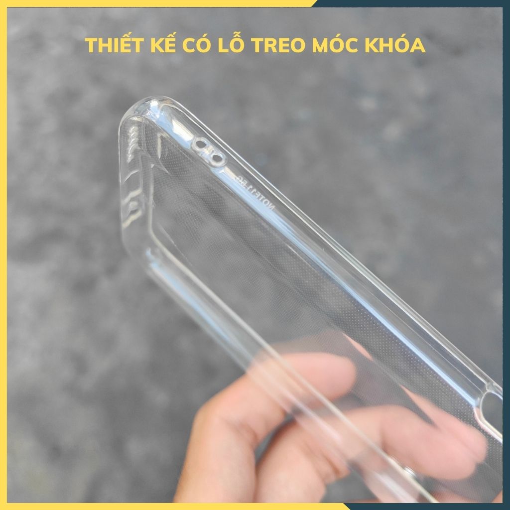 Ốp lưng trong suốt silicon GOR dành cho redmi note 11 5g bảo vệ camera dẻo siêu mỏng - Hàng nhập khẩu