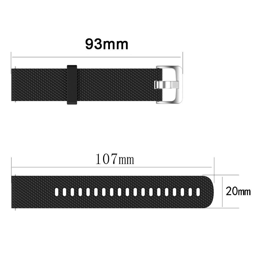 Dây Đeo Silicon Mềm Cho Đồng Hồ Thông Minh Huami Amazfit Gts 2e GTS2 mini