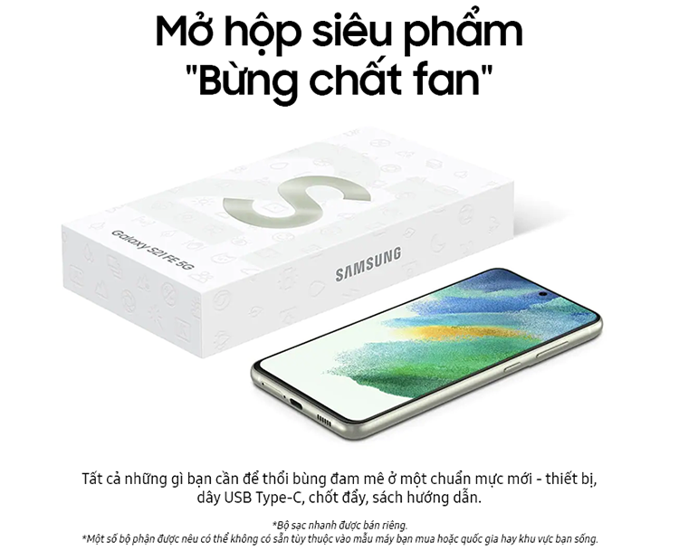 Điện thoại Samsung Galaxy S21 FE 5G (8GB/128GB) - Hàng chính hãng