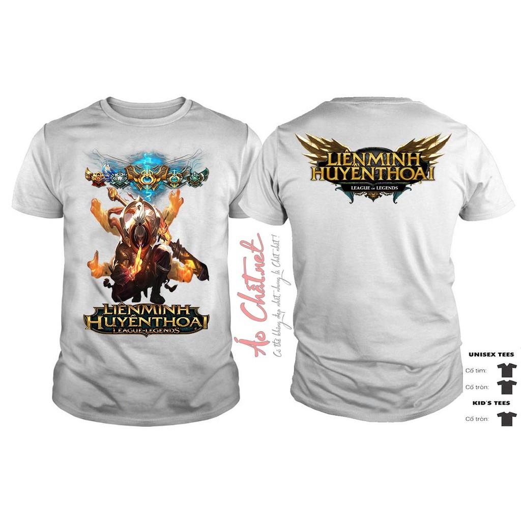 Áo Thun Liên Minh JAX SIÊU PHẨM Cực Đẹp, Hàng Bao Chất - ÁO LOL, JAX TSHIRT