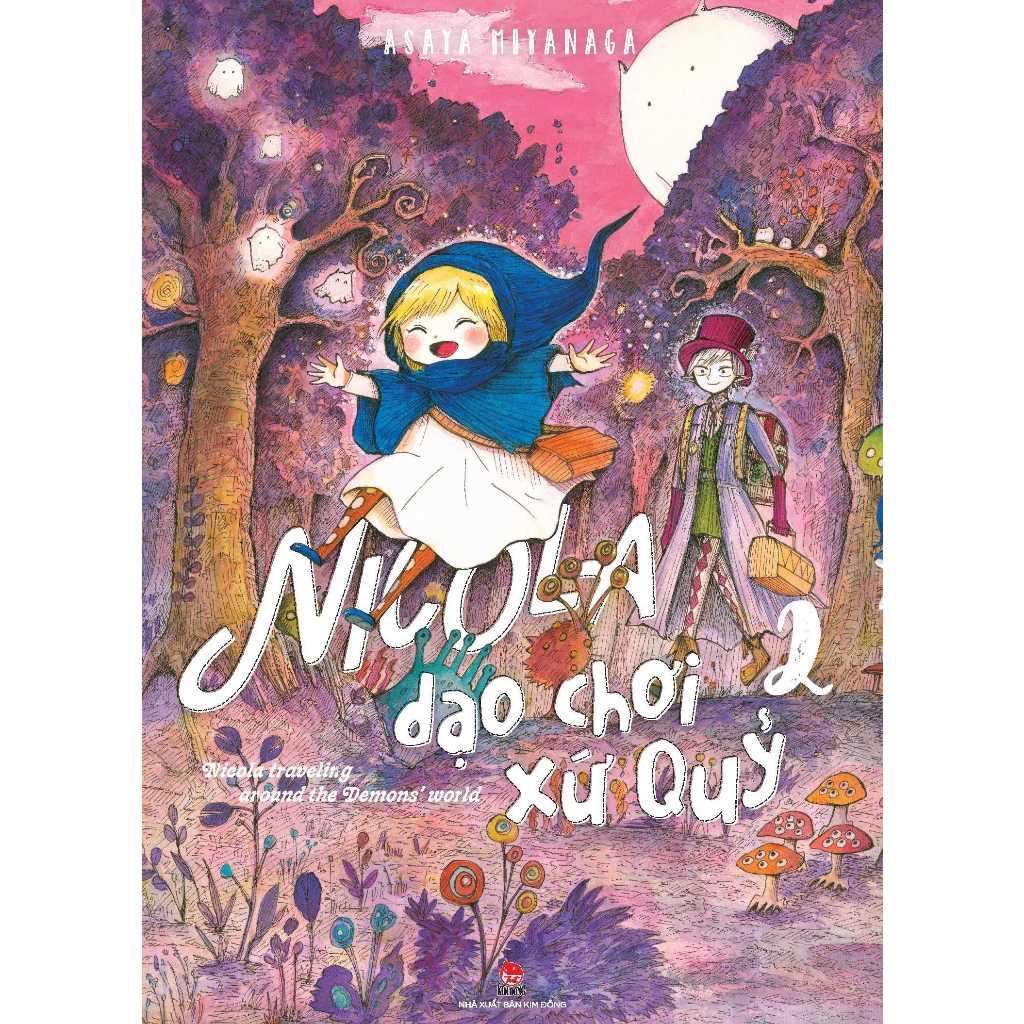 Kim Đồng - Boxset Nicola Dạo Chơi Xứ Quỷ (4 Tập)