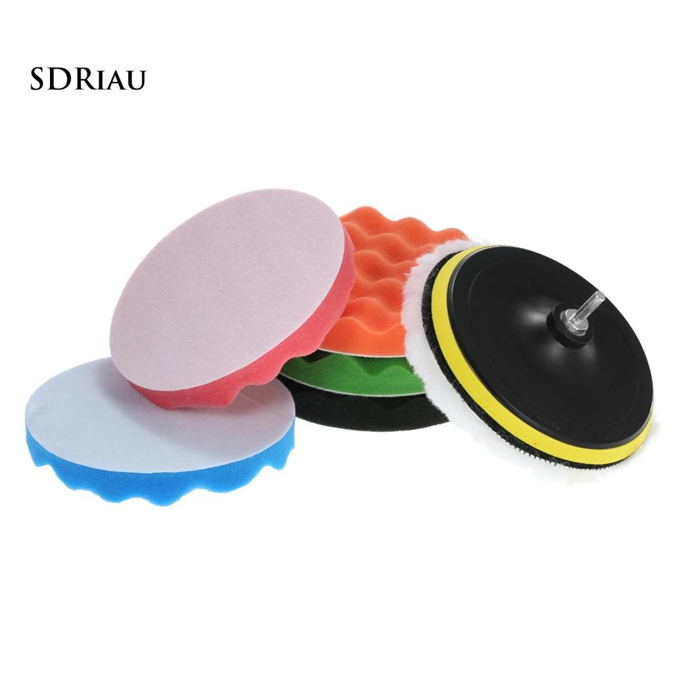 Set 7 Miếng Xốp Đánh Bóng Xe Hơi 180mm