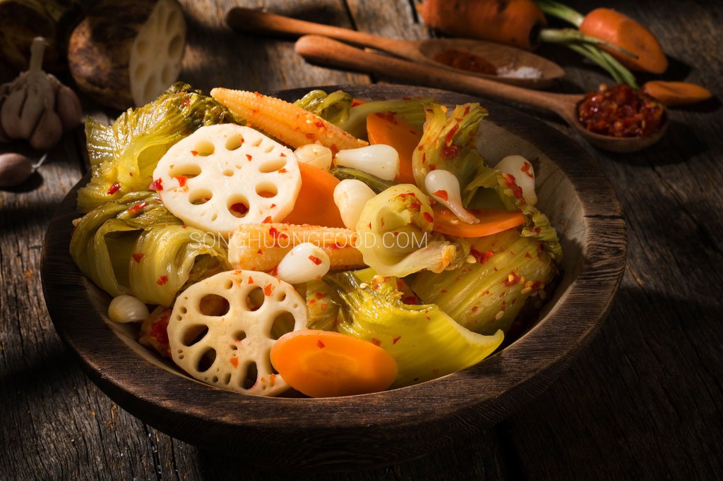 6 Hũ Kim Chi Chay Sông Hương Foods Hũ 390g