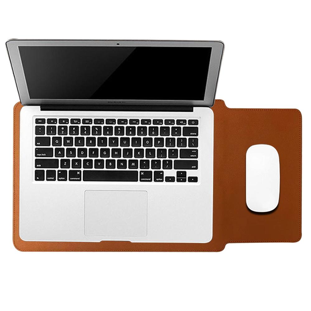 Laptop Chất Liệu Da PU Cao Cấp 11 13 14 15 Inch Miệng Họa Tiết Túi Máy Tính Chống Thấm Nước Xách Tay Bao Da Nam Nữ cặp Xách
