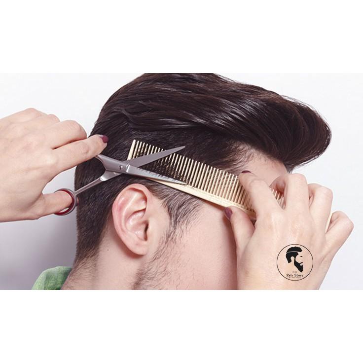 Lược cắt tóc màu trắng sữa