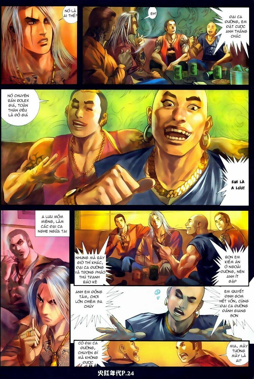 hỏa hồng niên đại hắc cốt đường chapter 73 20