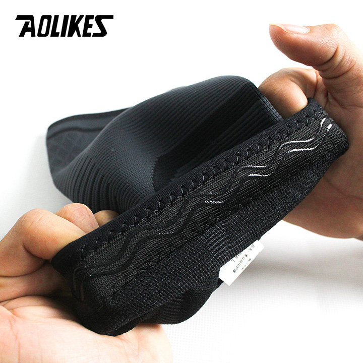 Bó bảo vệ khớp đầu gối AOLIKES A-7718 đàn hồi thoáng khí running anti-skid Kneepad