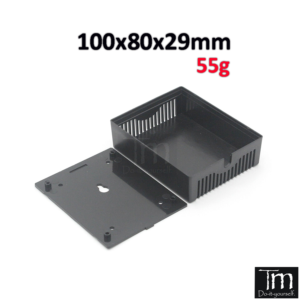 Hộp Nhựa Kỹ Thuật 100*80*29mm Đen