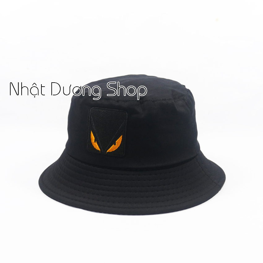 NÓN BUCKET 2 MẮT THỜI TRANG - CHẤT LIỆU VẢI COTTON CAO CẤP TẠO NÊN SỰ THOÁNG MÁT CHO NGƯỜI ĐỘI