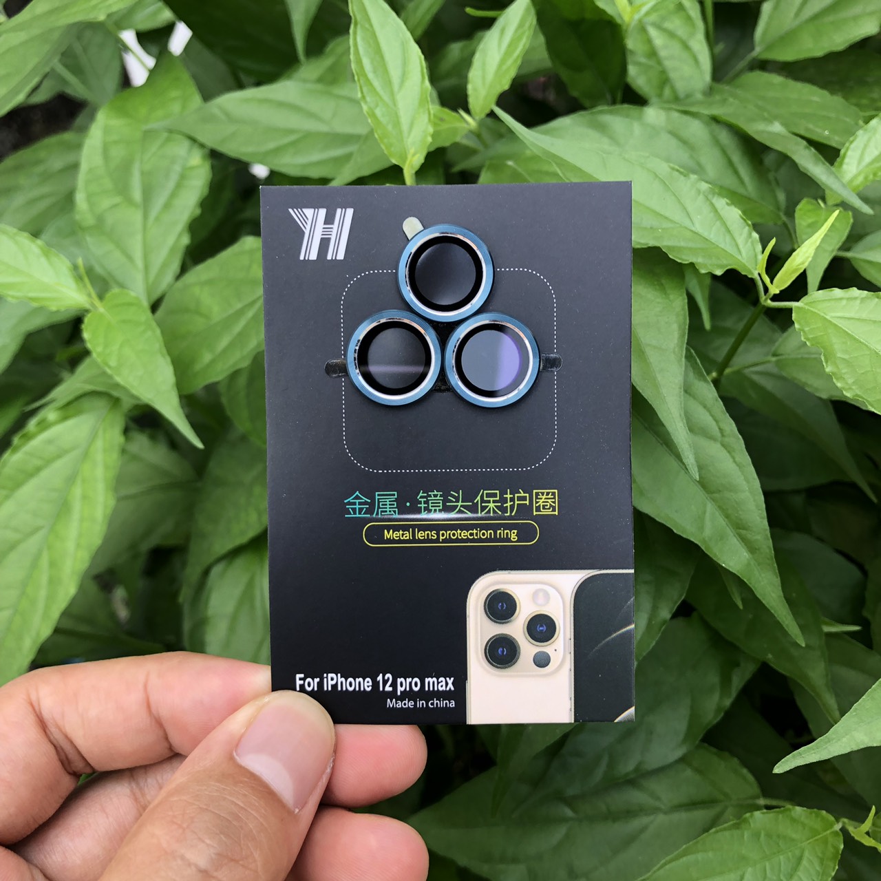 Bộ 3 Vòng Bảo Vệ Camera Dành Cho iPhone 12Pro Max - Chống Bụi, Hạn chế vân tay & Mờ Camera - Bảo Vệ Toàn Diện Cho Camera Dế Yêu Của Bạn