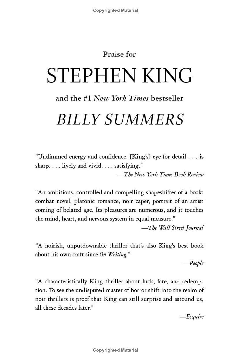 Billy Summers (Stephen King)