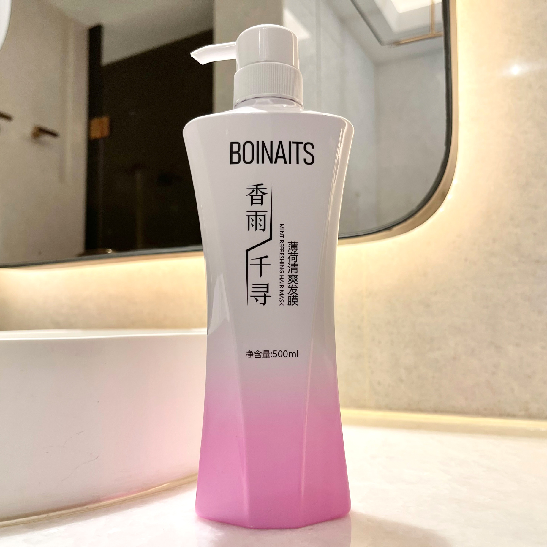 Dầu gội xả Boinaits Hair Salon 500ml, phục hồi chống rụng kích mọc tóc 500ml