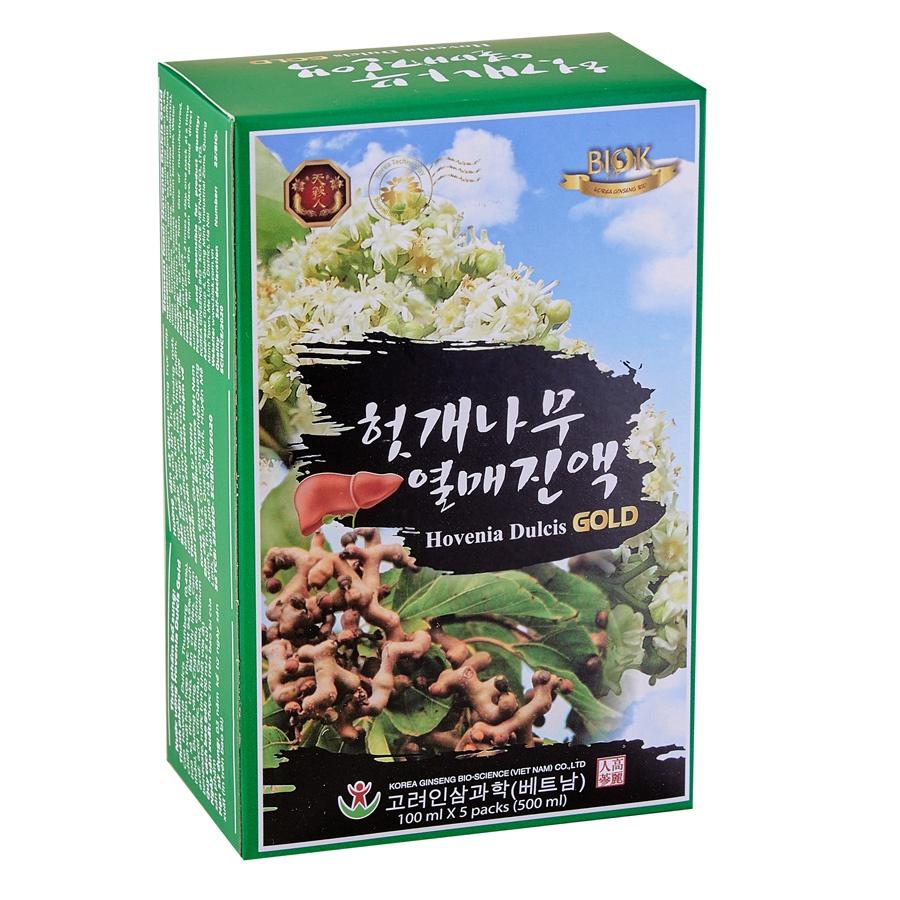 Nước uống Hovenia Dulcis Gold Bổ Gan, Mát Gan