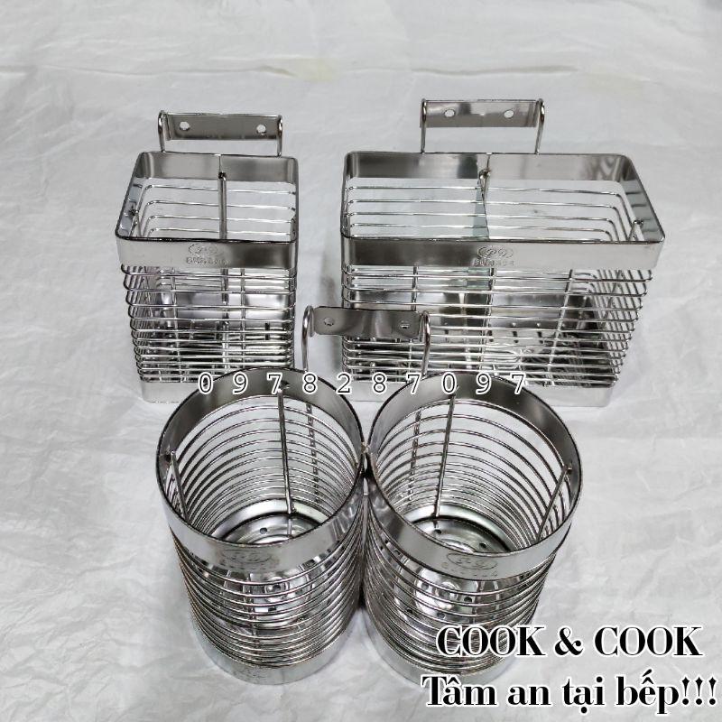 Ống đũa inox SUS 304 cao cấp đủ loại 1 vuông, đôi vuông, đôi tròn