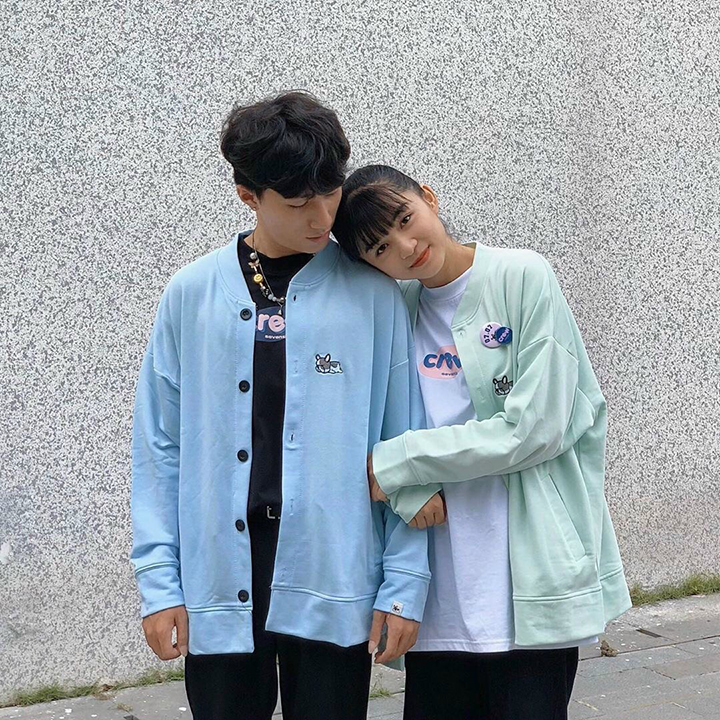 Áo hoodie loang hoạt hình năng động