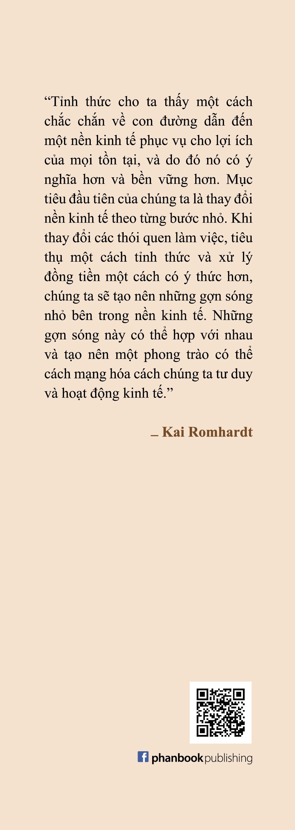 Kinh tế học Phật Giáo - Kai Romhardt