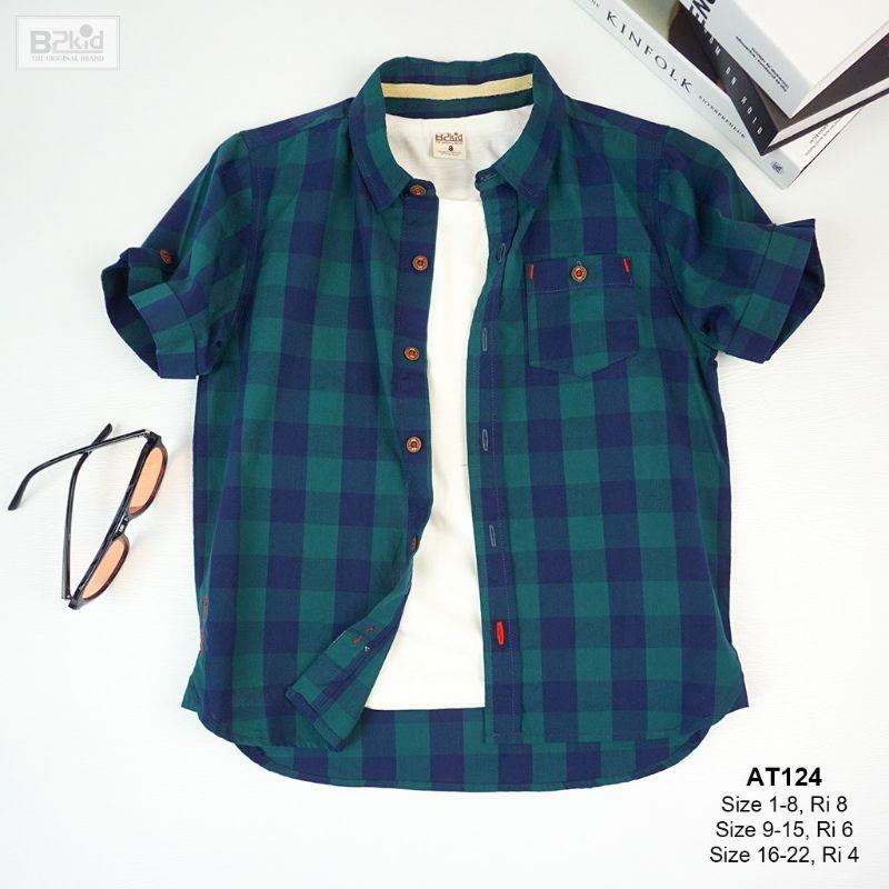 Áo sơ mi size đại cho bé trai A027 B2KiD