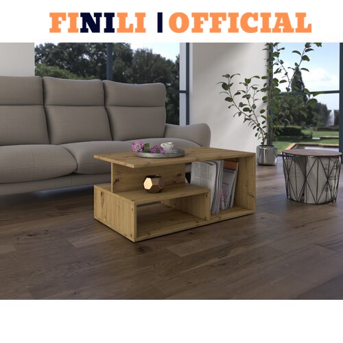 Bàn trà, Bàn sofa 2 tầng nhiều màu nhỏ gọn gỗ công nghiệp đẹp phòng khách FNL089