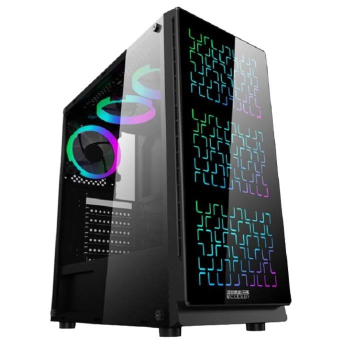 Thùng Máy Tính Case VSP Gaming KA-220 Kính Cường Lực - Hàng nhập khẩu