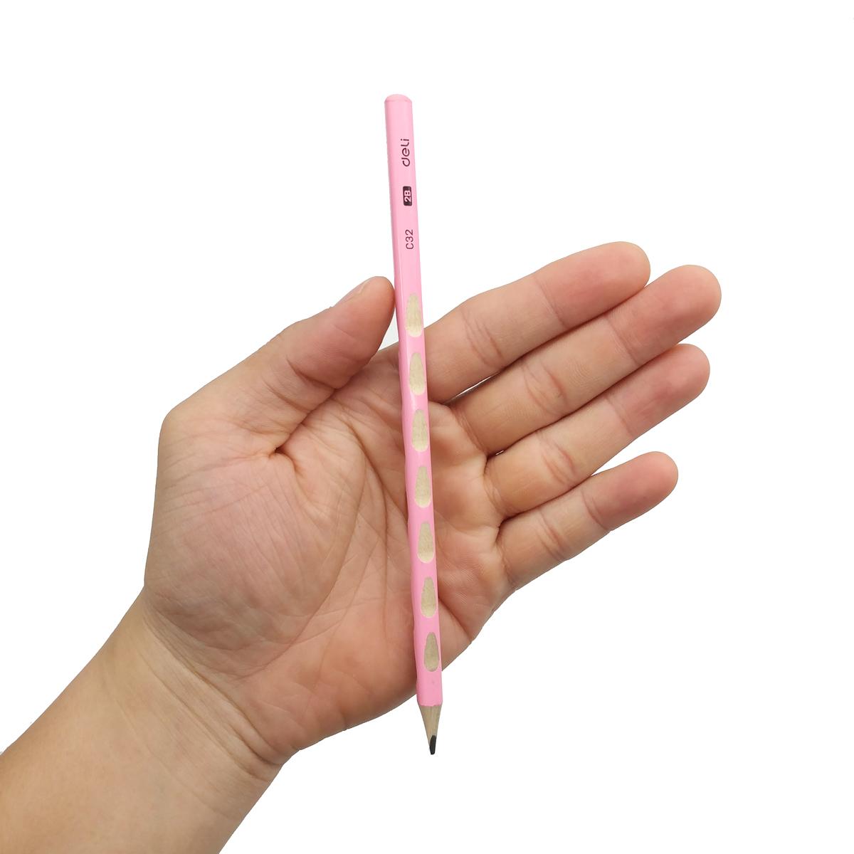 Bút Chì Định Vị Deli 2B - Phiên Bản Sơn Tùng M-TP Giới Hạn - Deli C32-2B - Màu Hồng