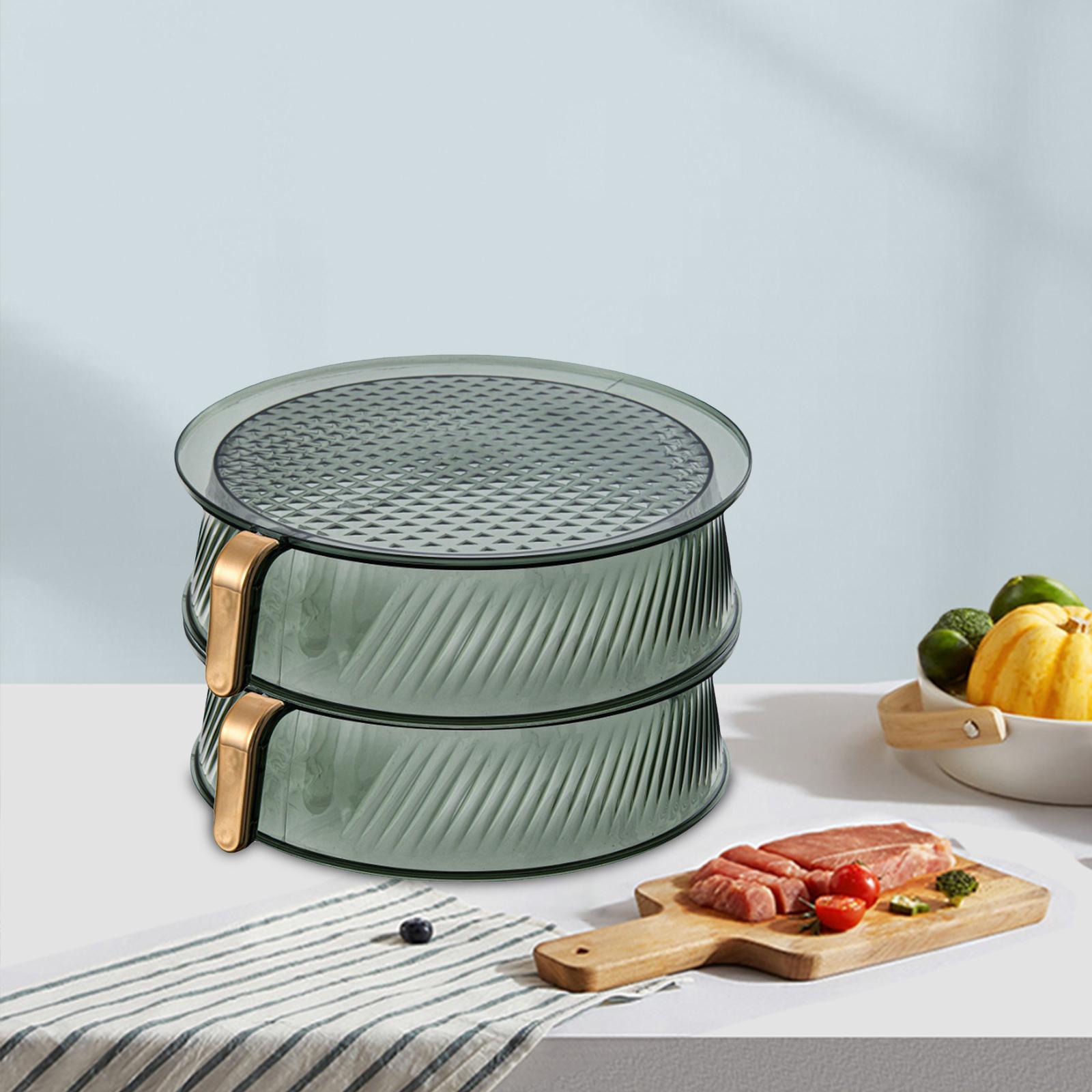 Leftovers cover Food Storage Container Transparent for Table Party