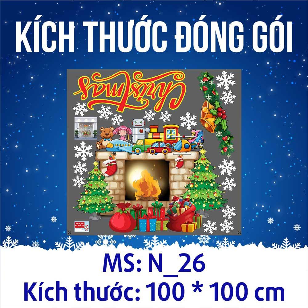 DECAL TRANG TRÍ GIÁNG SINH NOEL SỐ 99