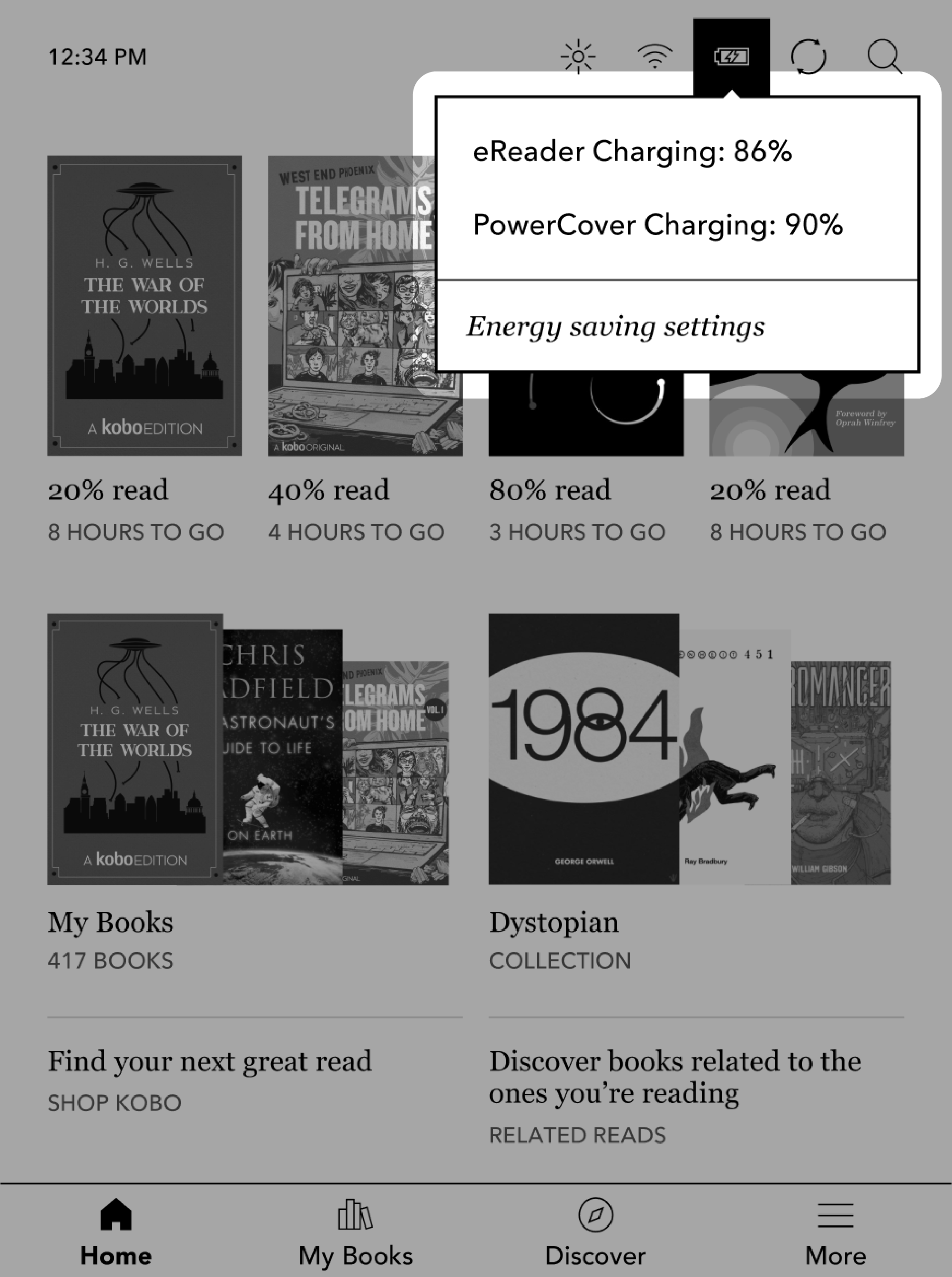 Kobo Sage Cover - Bao da chính hãng dùng cho máy đọc sách Kobo Sage