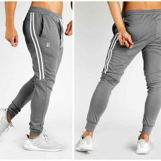 Quần Gym Jogger xám đen