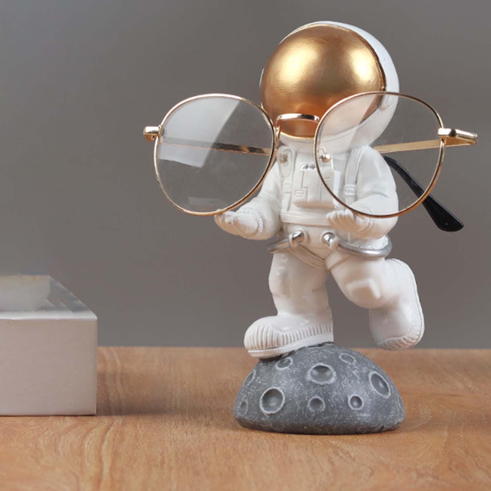 Creative Astronaut Glasses Holder Eyeglass Novelty NightStand Desk
