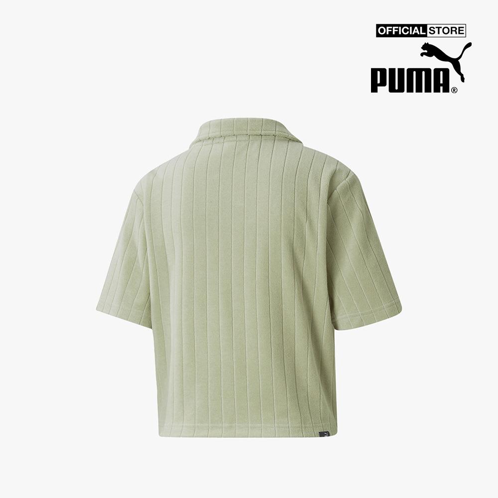 PUMA - Áo thun polo nữ Downtown Towelling 533589