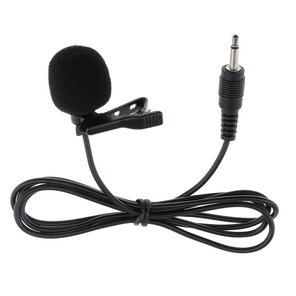 JY-515 Multi-function Lavalier Lapel Tie Clip-on Vacuum Tube Mini Microphone 3.5mm/3Pin/4Pin XLR Connector