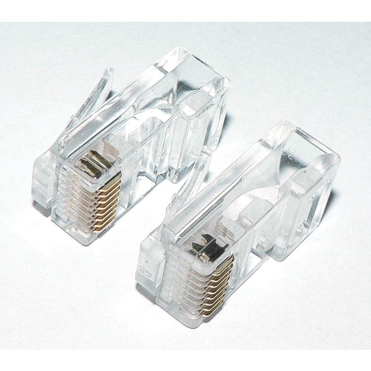 Đầu RJ 45  được thiết kế 8 pin, chân tiếp xúc được mạ vàng  titan. Điều này giúp cho tín hiệu đường truyền được ổn định