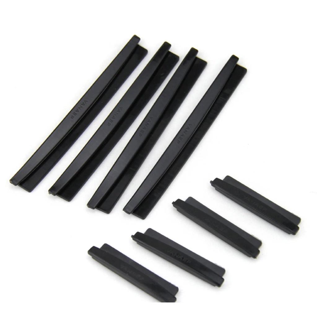 Bộ 8 Miếng Dán Bảo Vệ Tay Nắm Cửa Xe Hơi Bằng Cao Su Mềm Trong Suốt Chống Trầy Xước