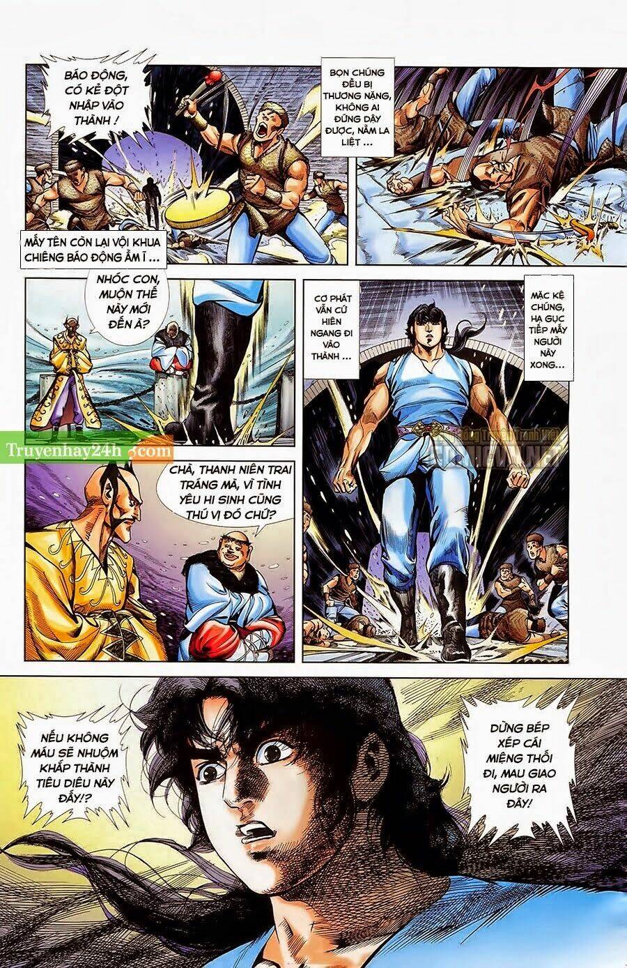 thiên tử truyền kỳ 1 - cơ phát khai chu bản chapter 28 14