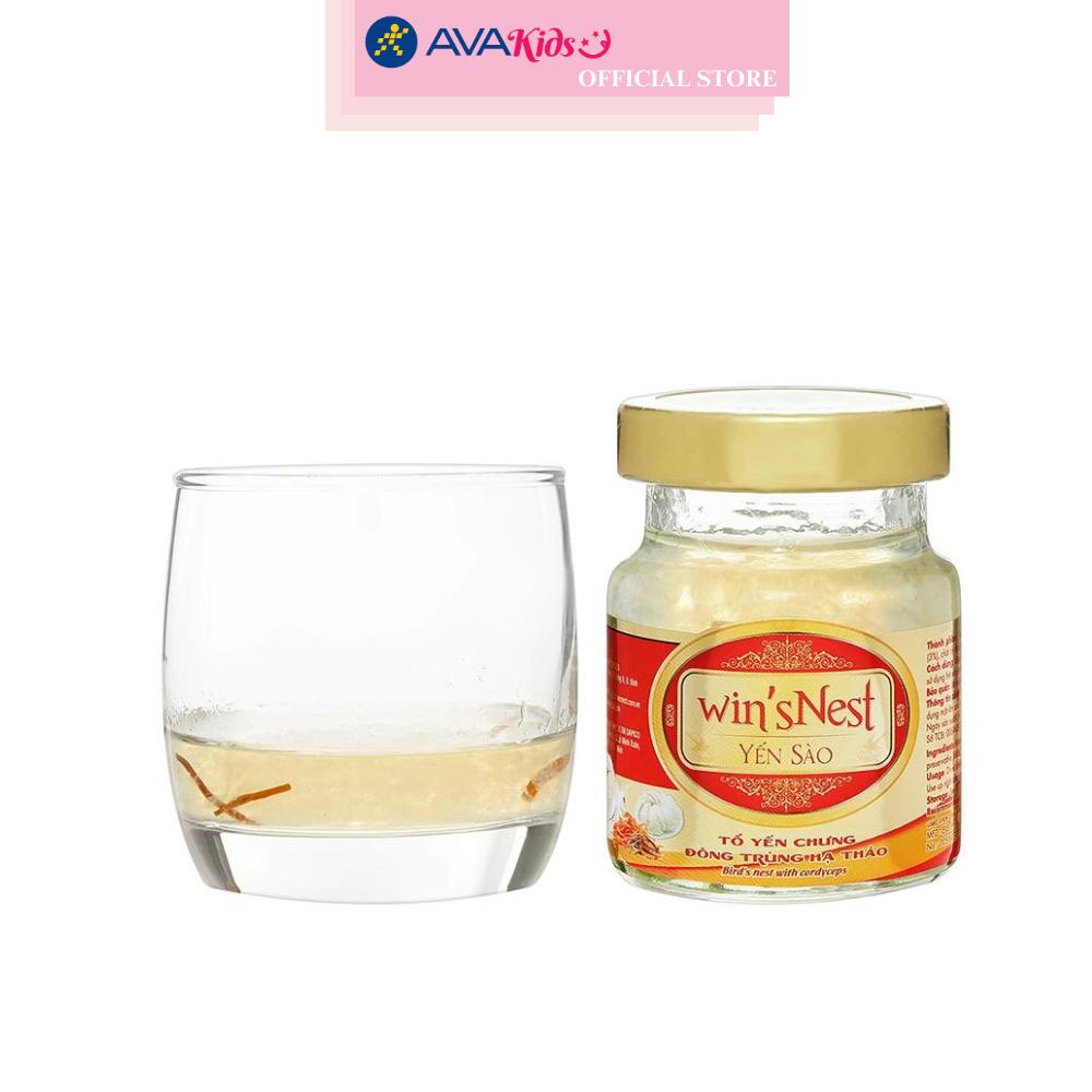 Hộp 6 hũ nước yến sào đông trùng hạ thảo Win'sNest 70 ml (từ 12 tuổi)