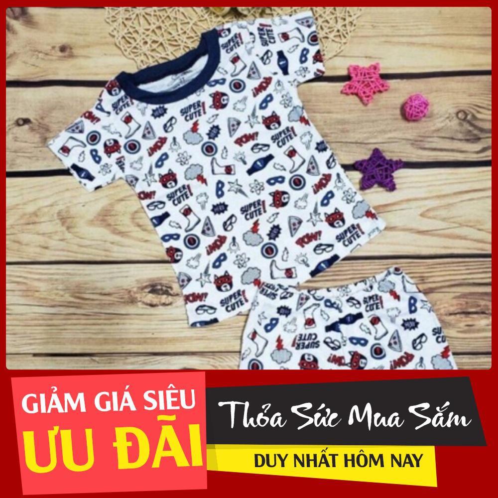 Sỉ lố Bộ đại bé trai 20-40kg hình in cực chất