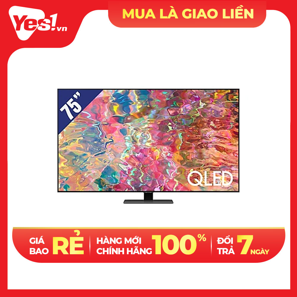 Smart Tivi Samsung 4K QLED 75 inch 75Q80BA - HÀNG CHÍNH HÃNG - CHỈ GIAO HỒ CHÍ MINH