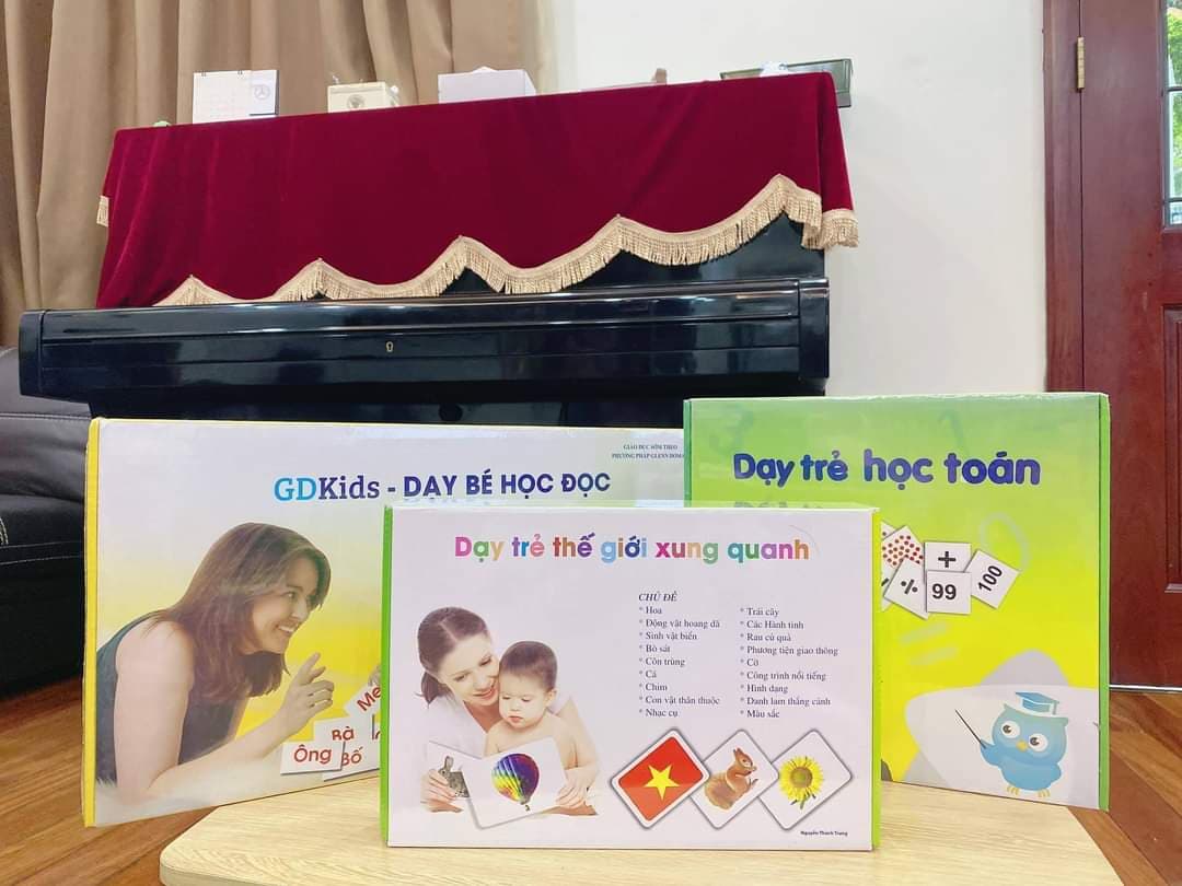 Combo Flash Card - Thẻ học thông minh theo phương pháp phương pháp Glenn Doman trọn bộ
