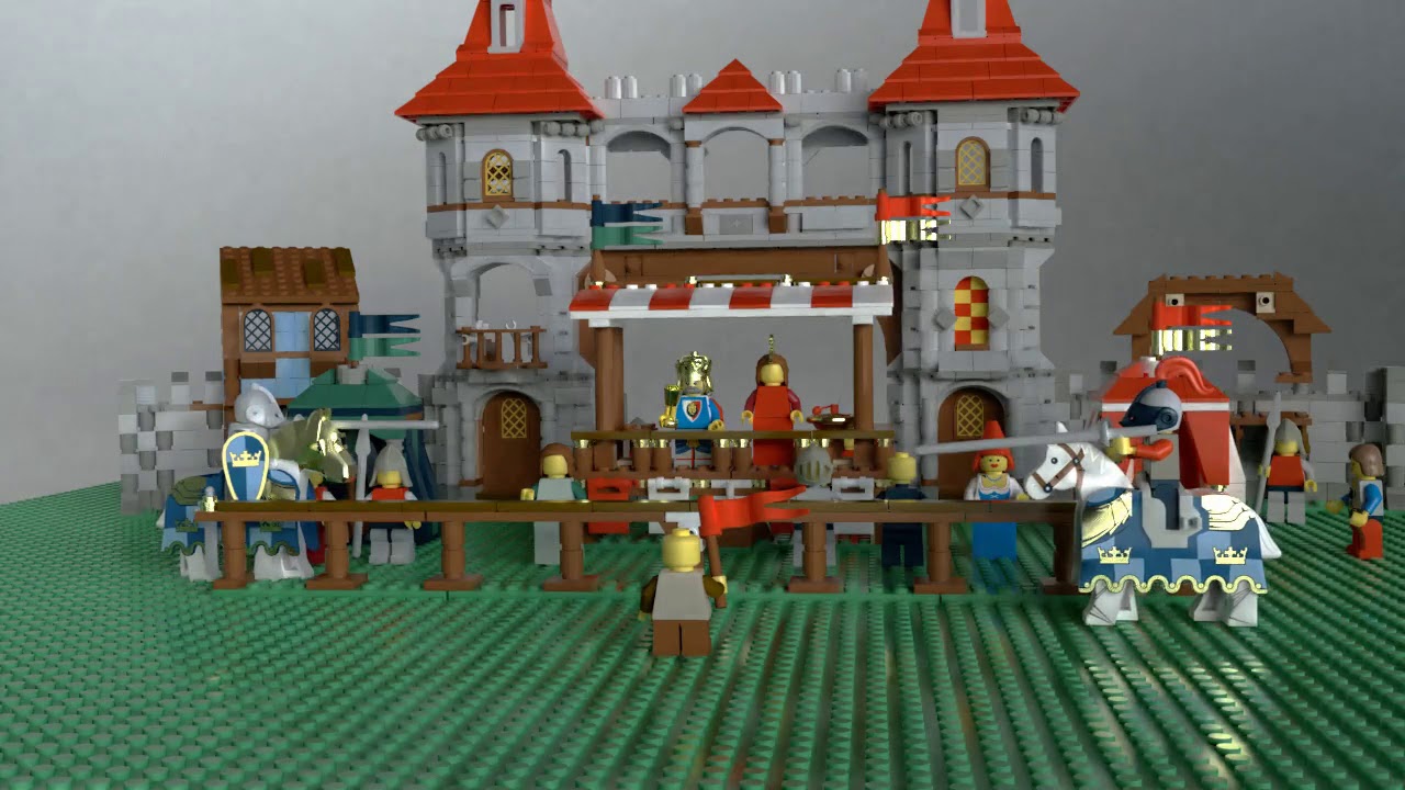 LEGO Kingdoms 10223 Trò Chơi Xây Dựng Cung Đấu Hoàng Gia