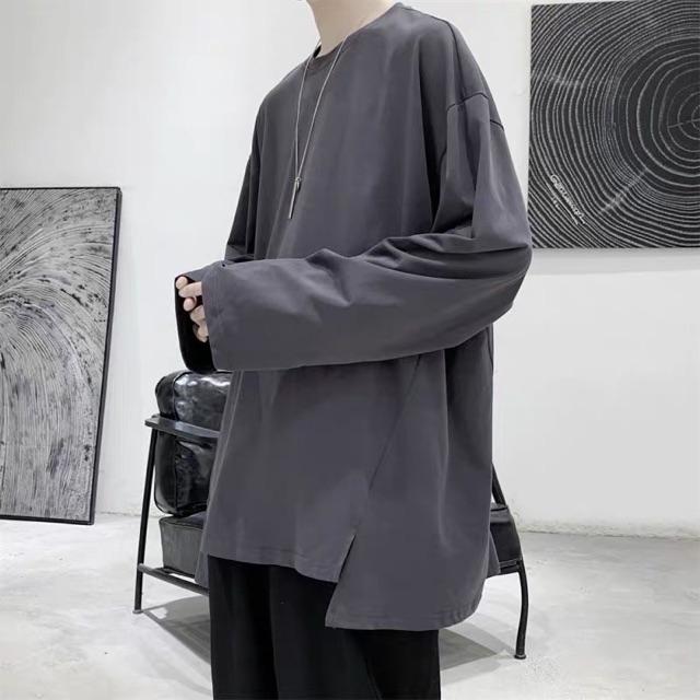 Áo Layer Tay Dài Xẻ Tà