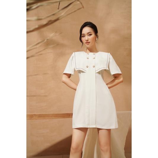 LIIN - Váy cổ vuông cách điệu
