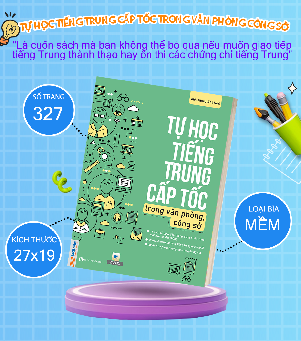 Tự Học Tiếng Trung Cấp Tốc Trong Văn Phòng, Công Sở