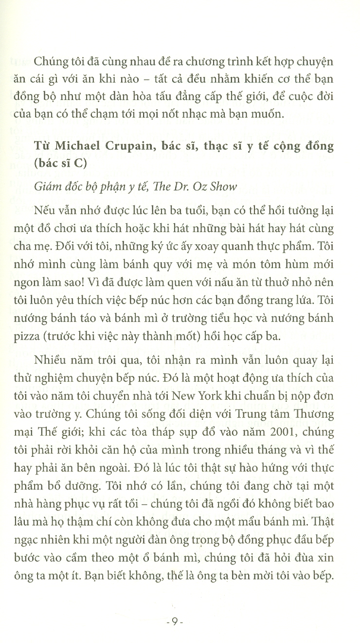 Ăn Gì Khi Nào - Chiến Lược Cải Thiện Sức Khỏe Và Đời Sống Bằng Thực Phẩm